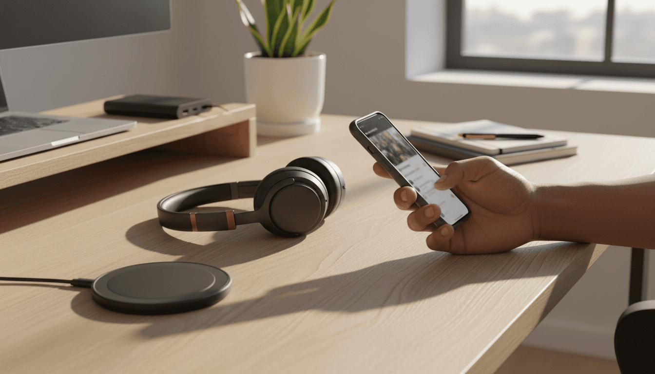 Person using ZoCharge charging station at a concert venue